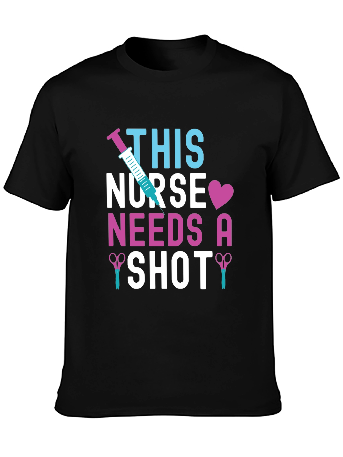 Nurse Shot T-Shirt - Healthcare Humor Tee