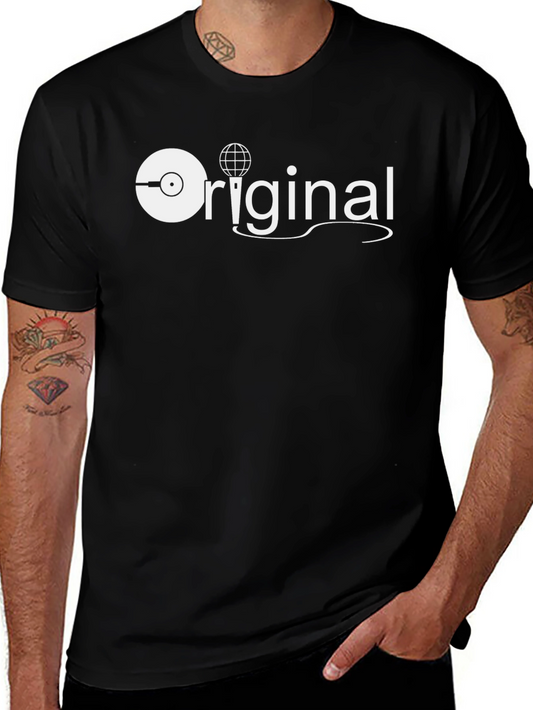 Original Vinyl Globe T-Shirt - Classic Design