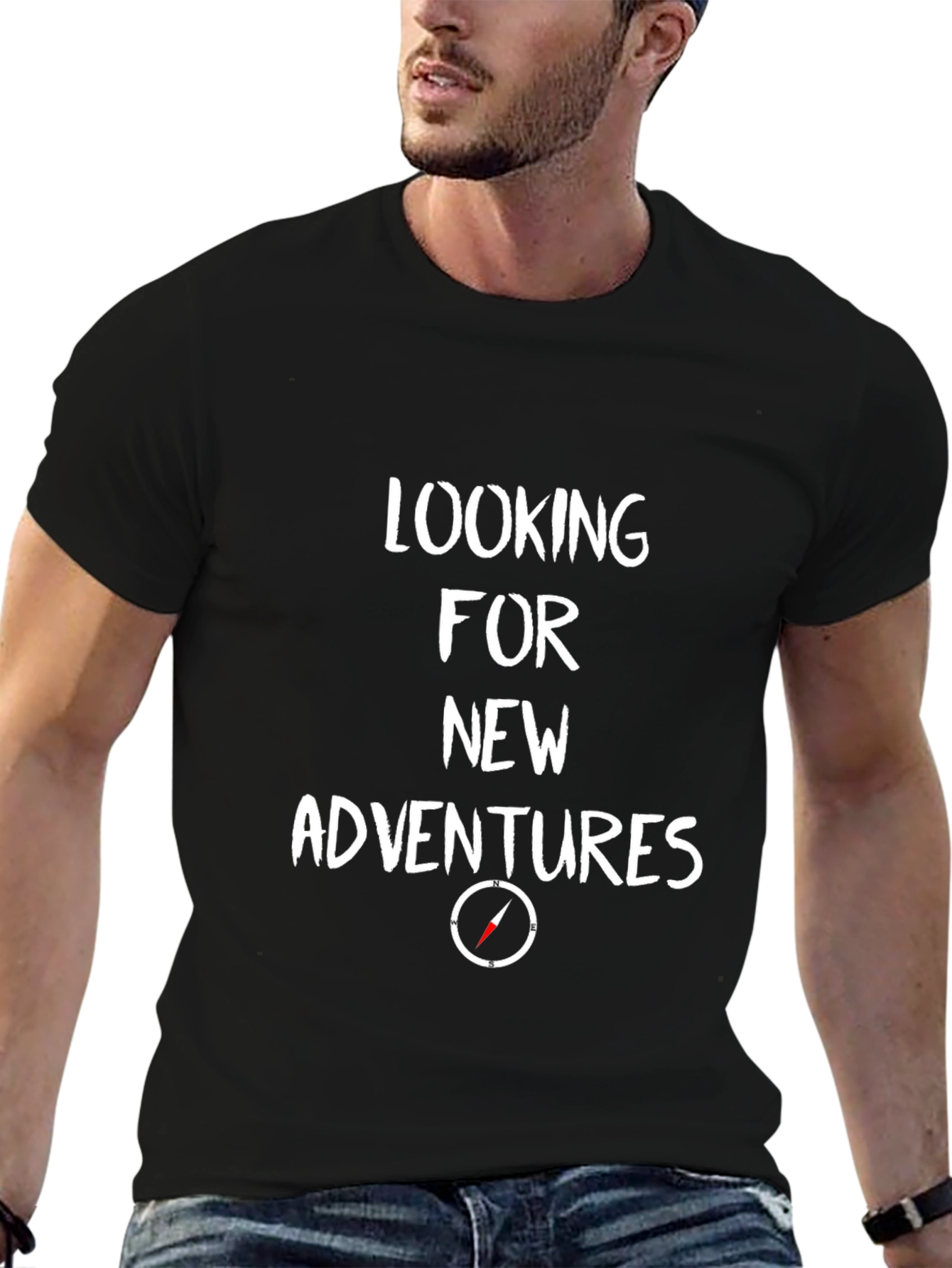 Looking for New Adventures Graphic Tee