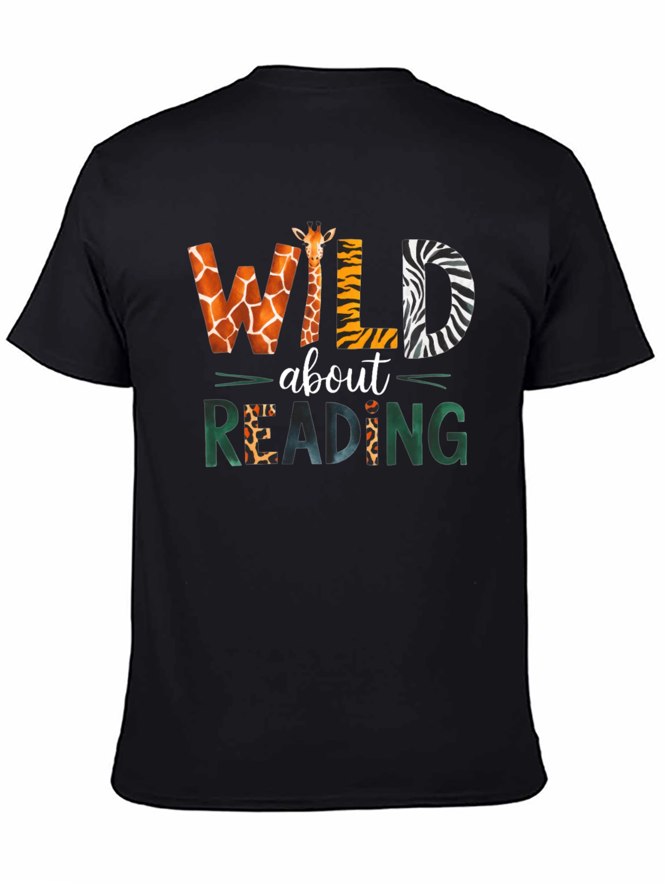 Wild About Reading Graphic T-Shirt