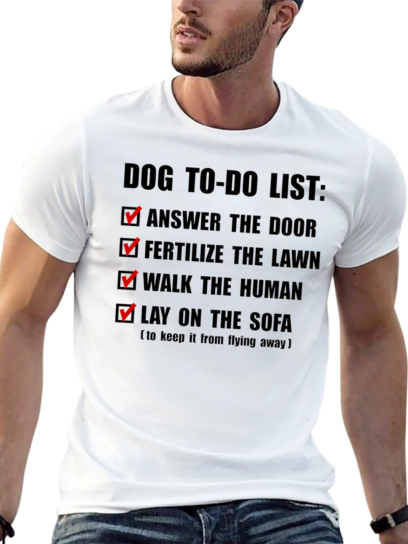 Dog To-Do List Funny T-Shirt
