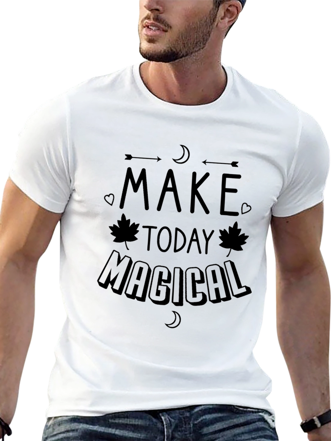 Magical Today Black Graphic Tee