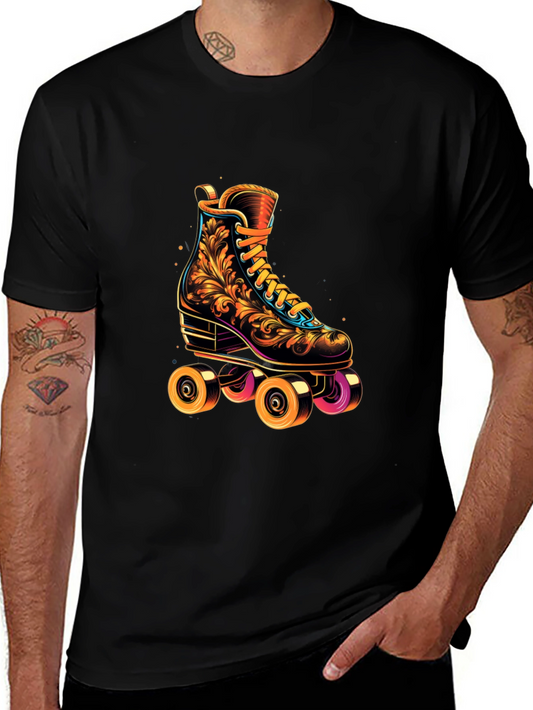 Retro Roller Skate T-Shirt - Vintage Design