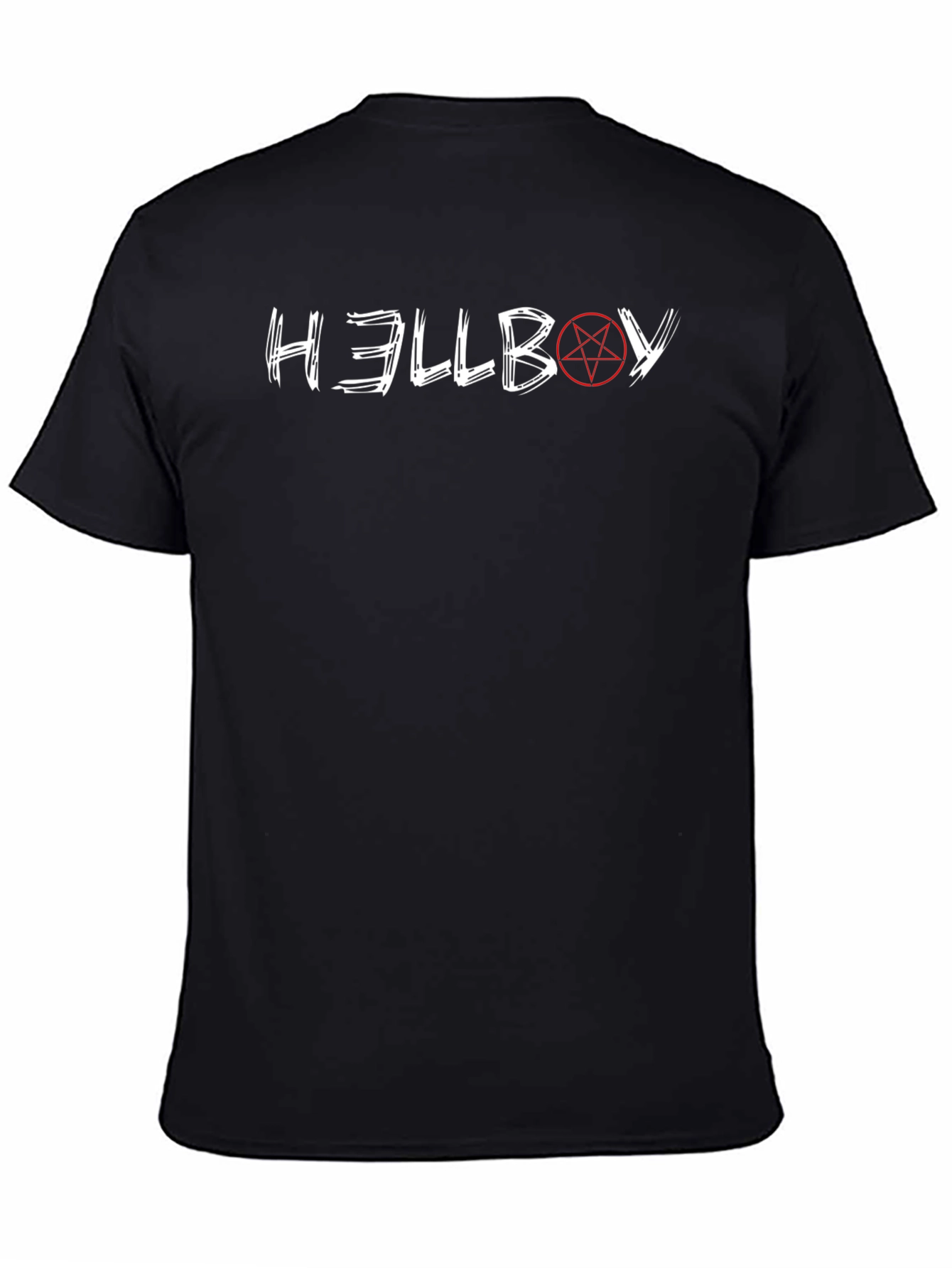 Hellboy Graphic T-Shirt - Black Cotton Tee