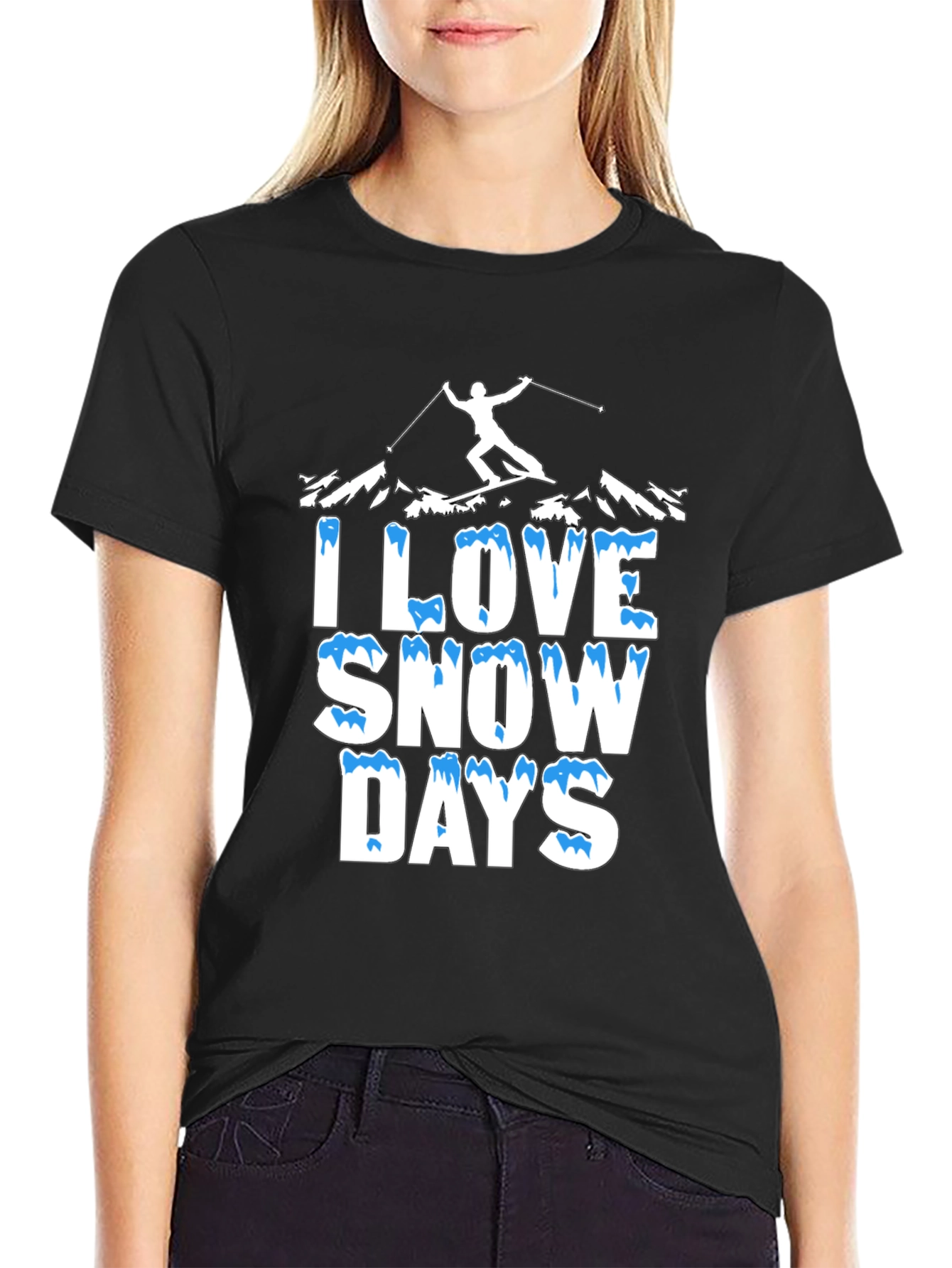 I Love Snow Days Graphic T-Shirt