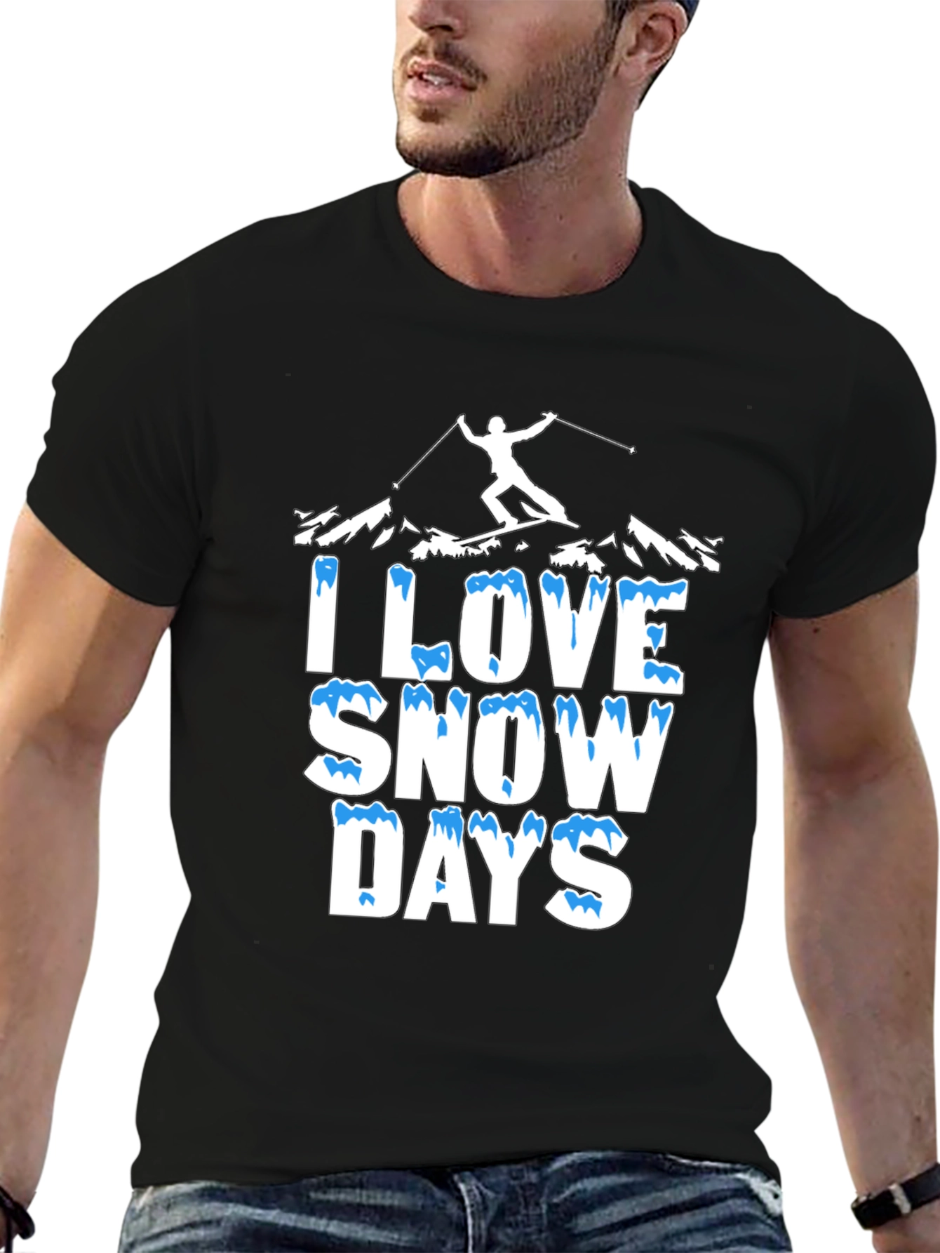 I Love Snow Days Graphic T-Shirt