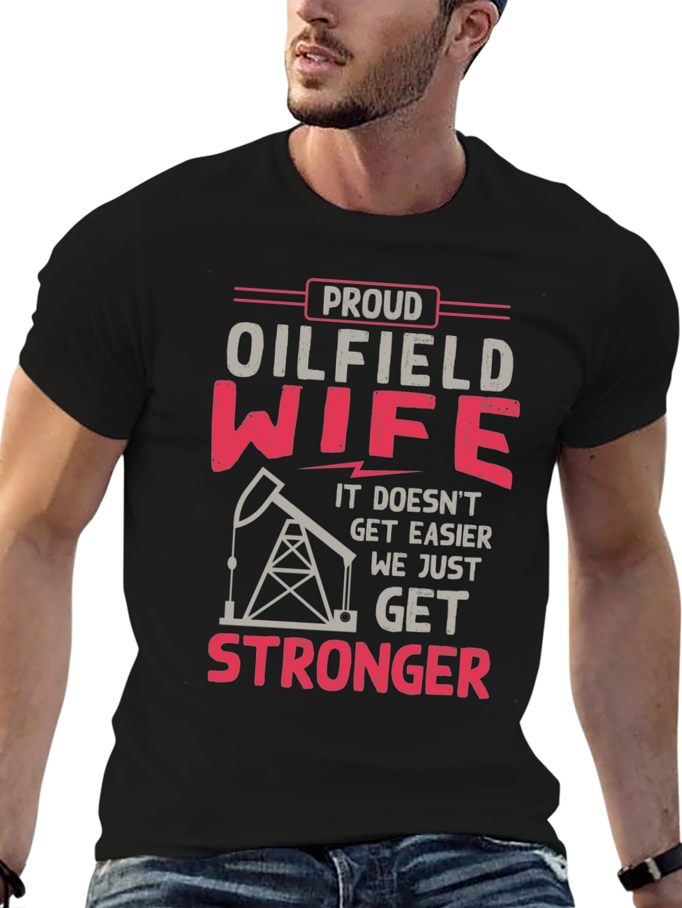Proud Oilfield Wife Graphic Tee