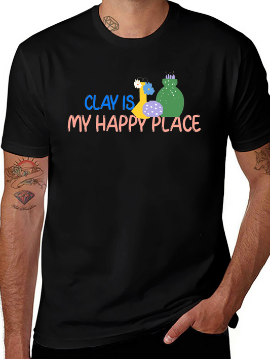 Clay Is My Happy Place T-Shirt