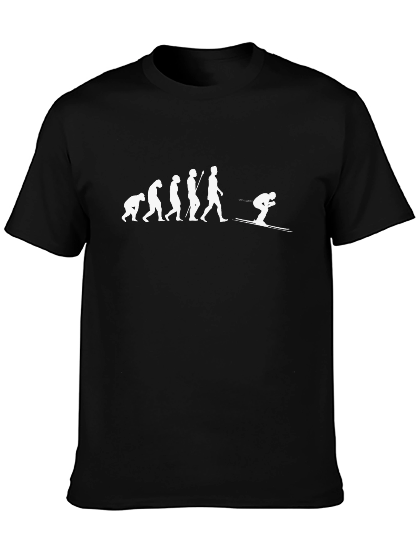 Evolution of Skiing T-Shirt