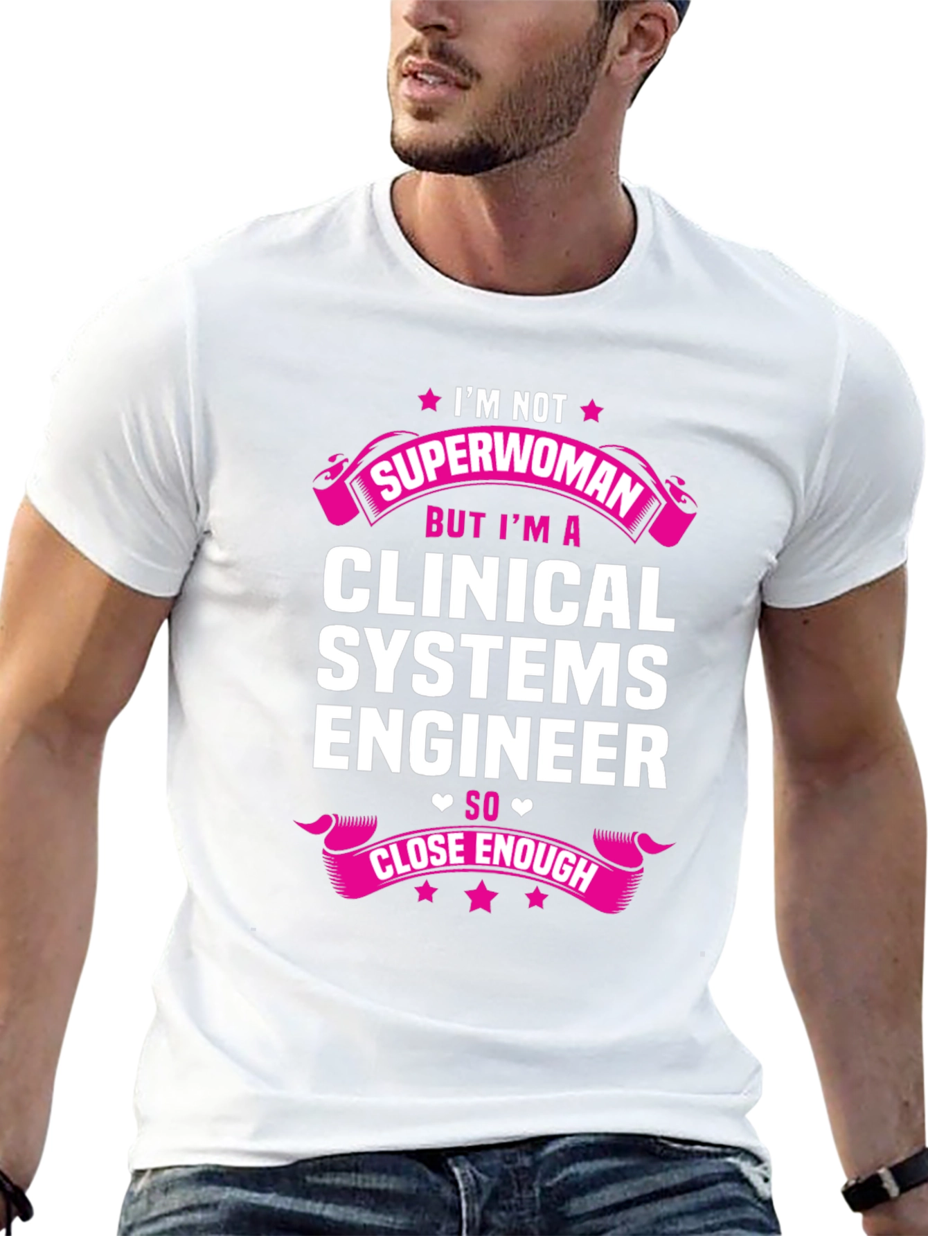 Clinical Systems Engineer Superwoman T-Shirt