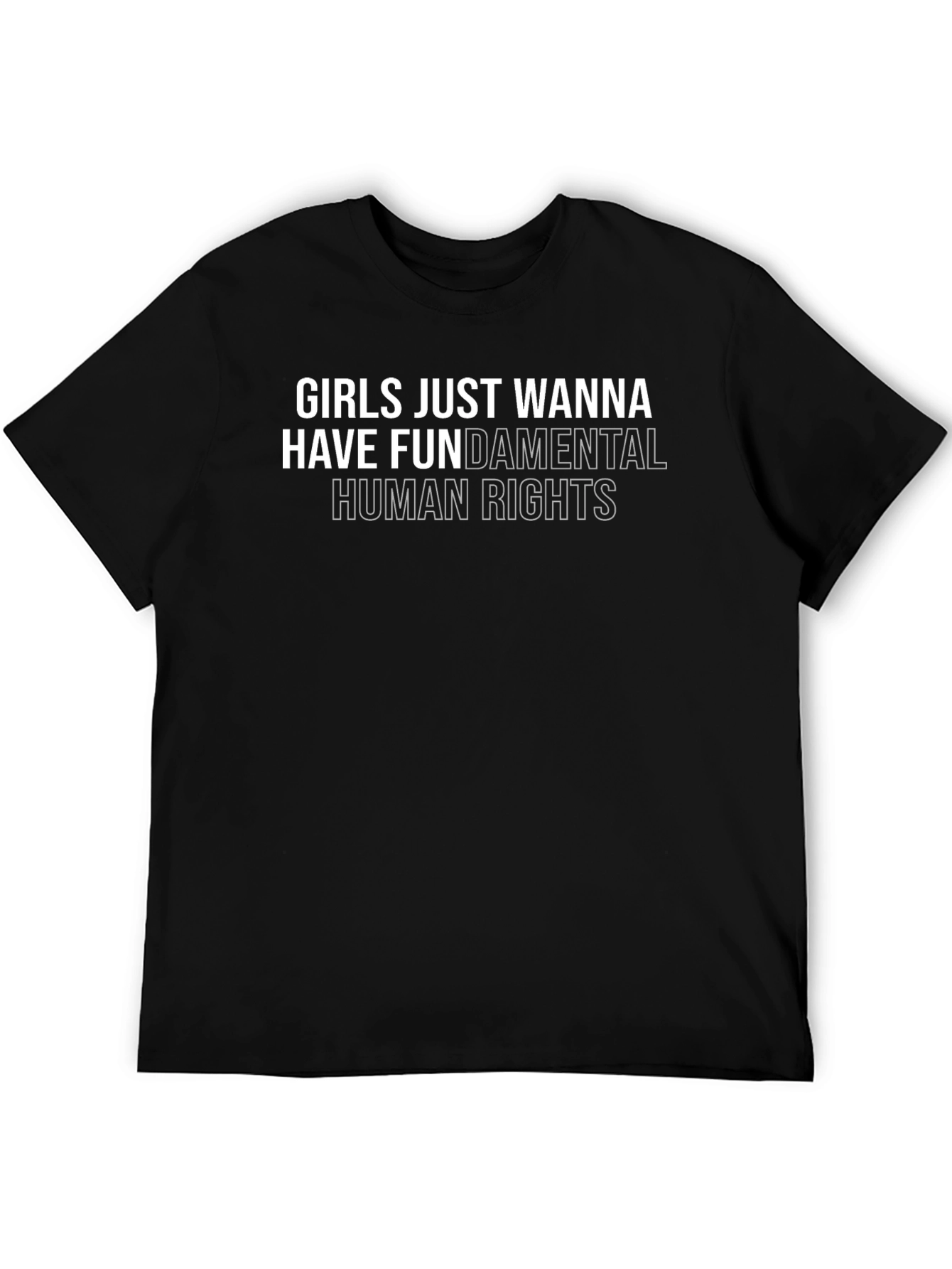 Feminist Graphic Tee - Human Rights Shirt