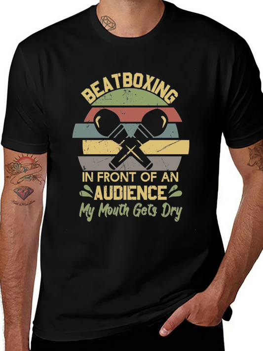 Beatboxing Graphic Tee - Retro Style