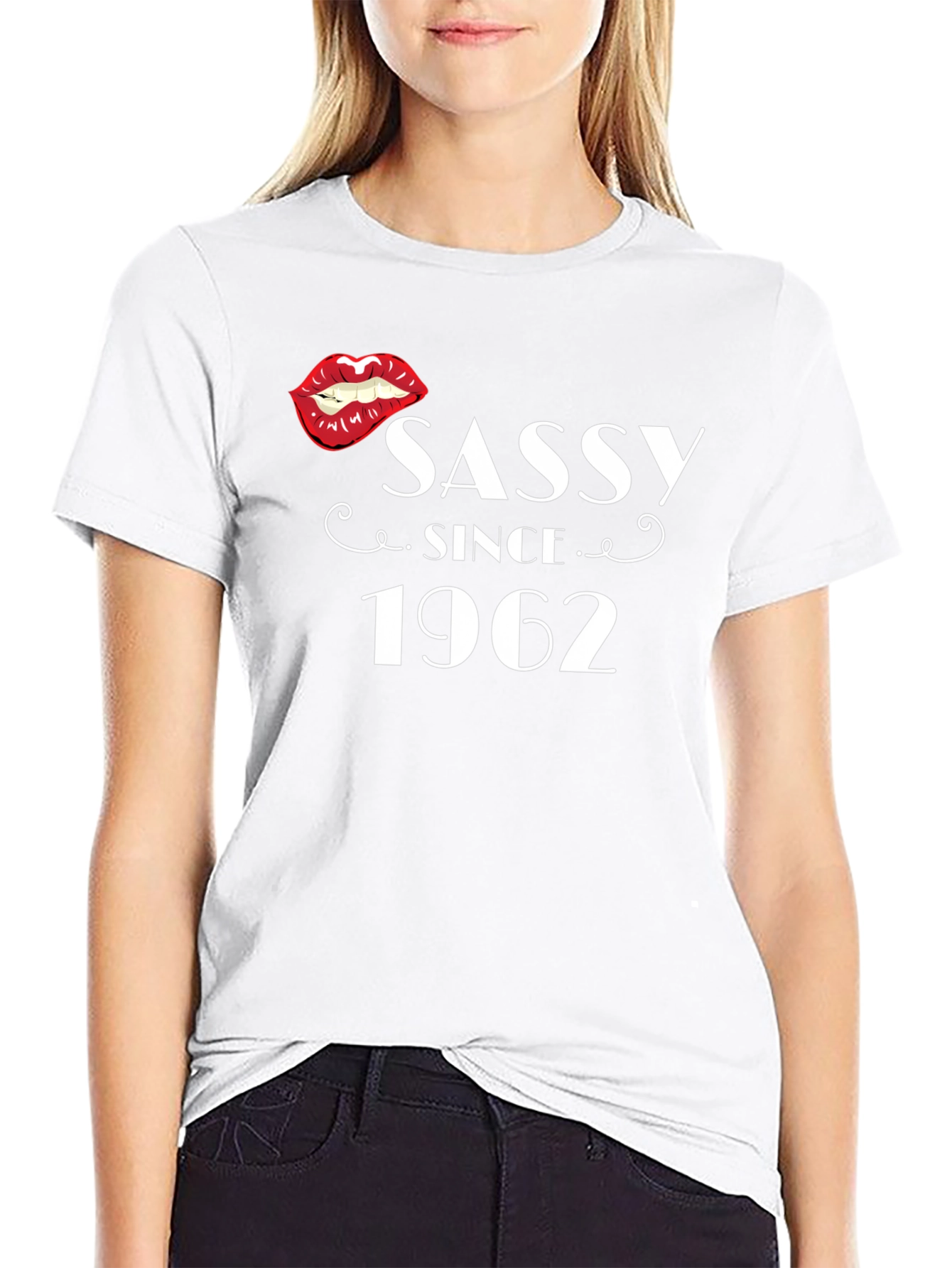 Sassy Since 1962 Graphic Tee - Birthday T-Shirt