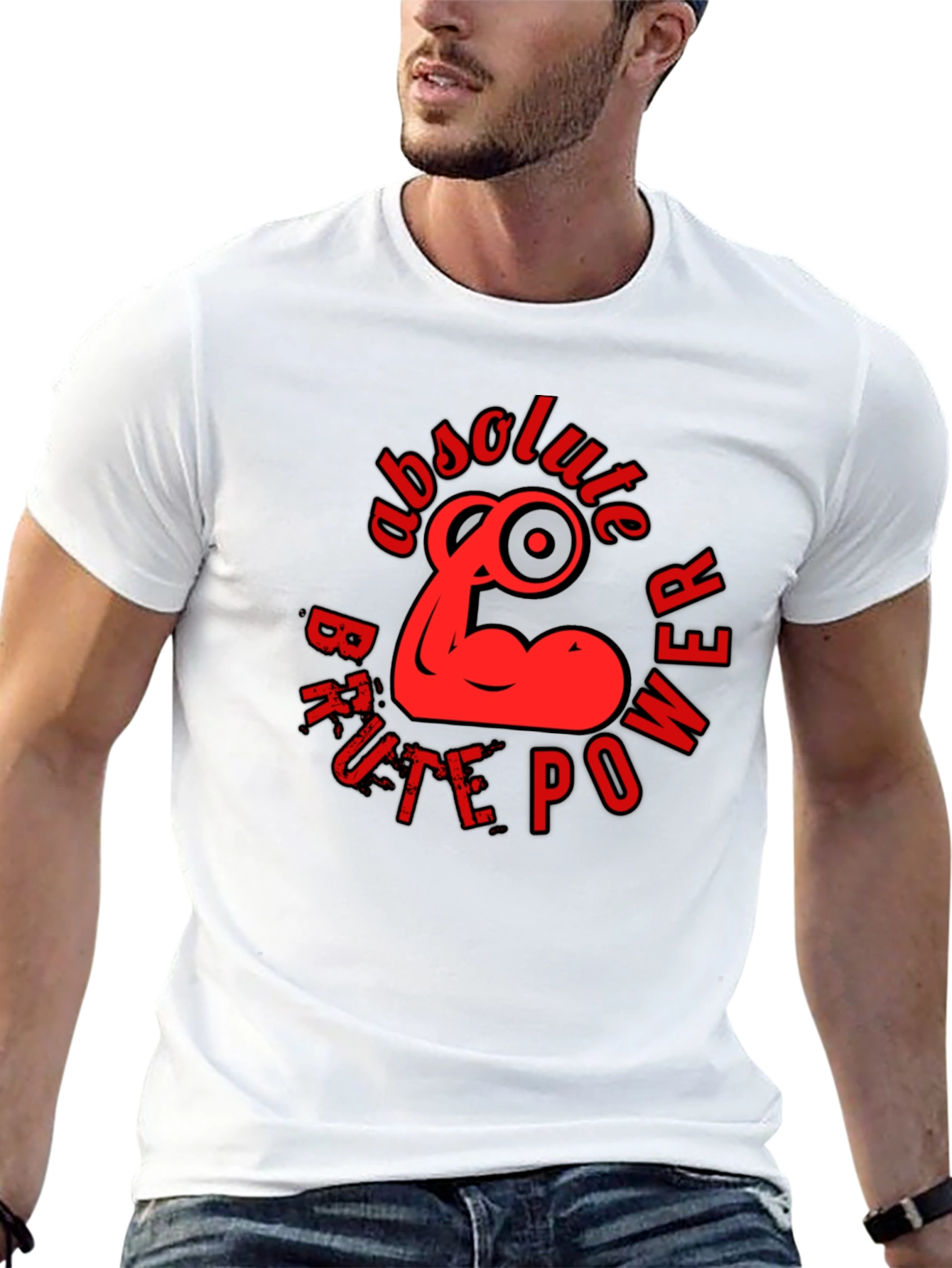 Absolute Brute Power Graphic T-Shirt