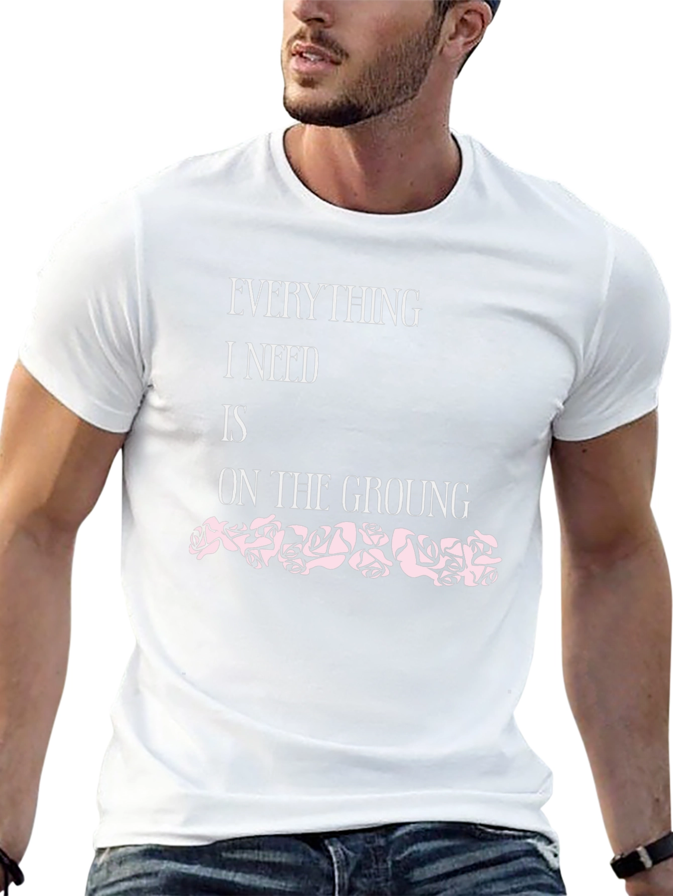 Everything I Need Black T-Shirt