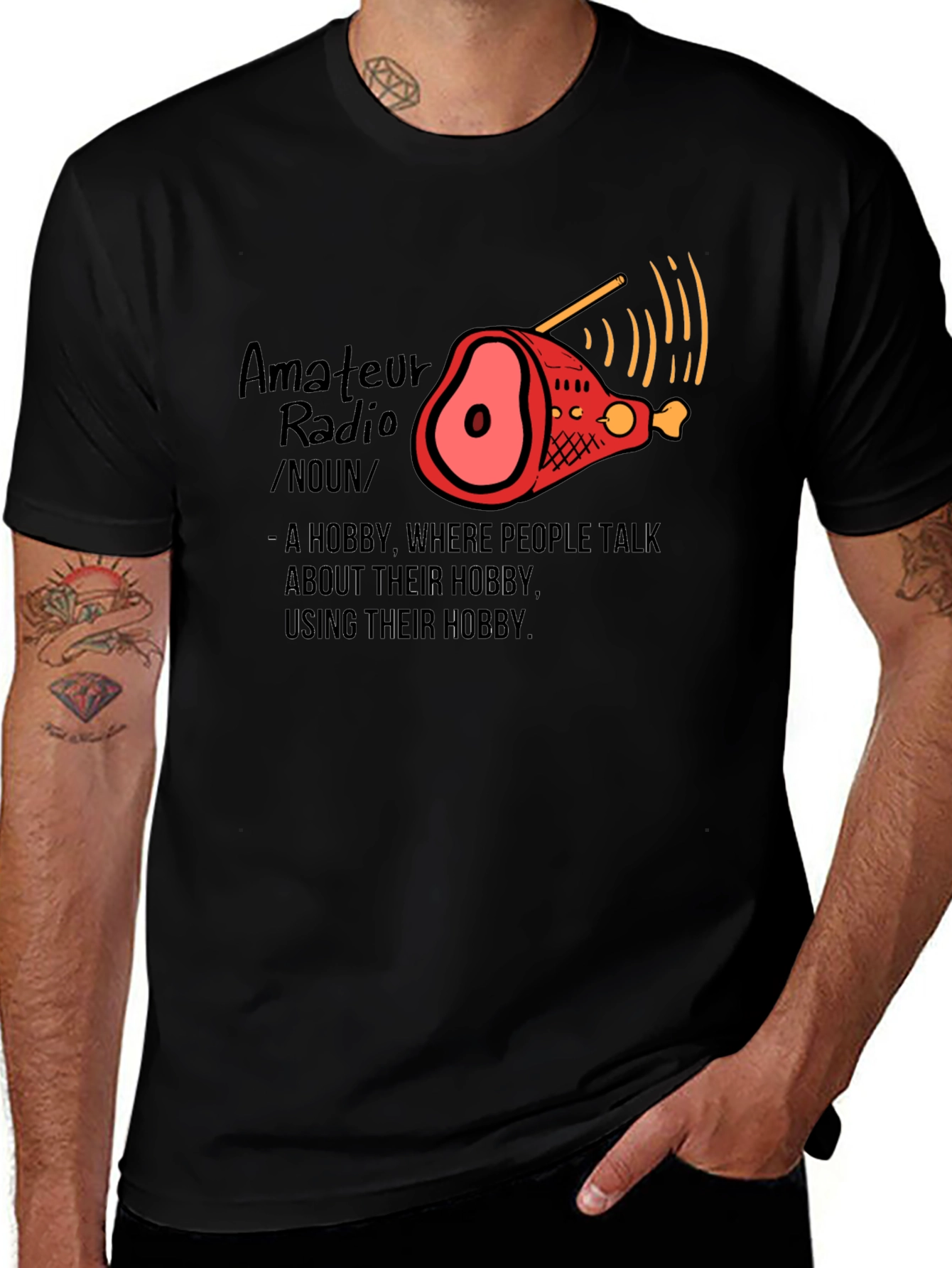 Amateur Radio Ham Operator Funny Hobby T-Shirt