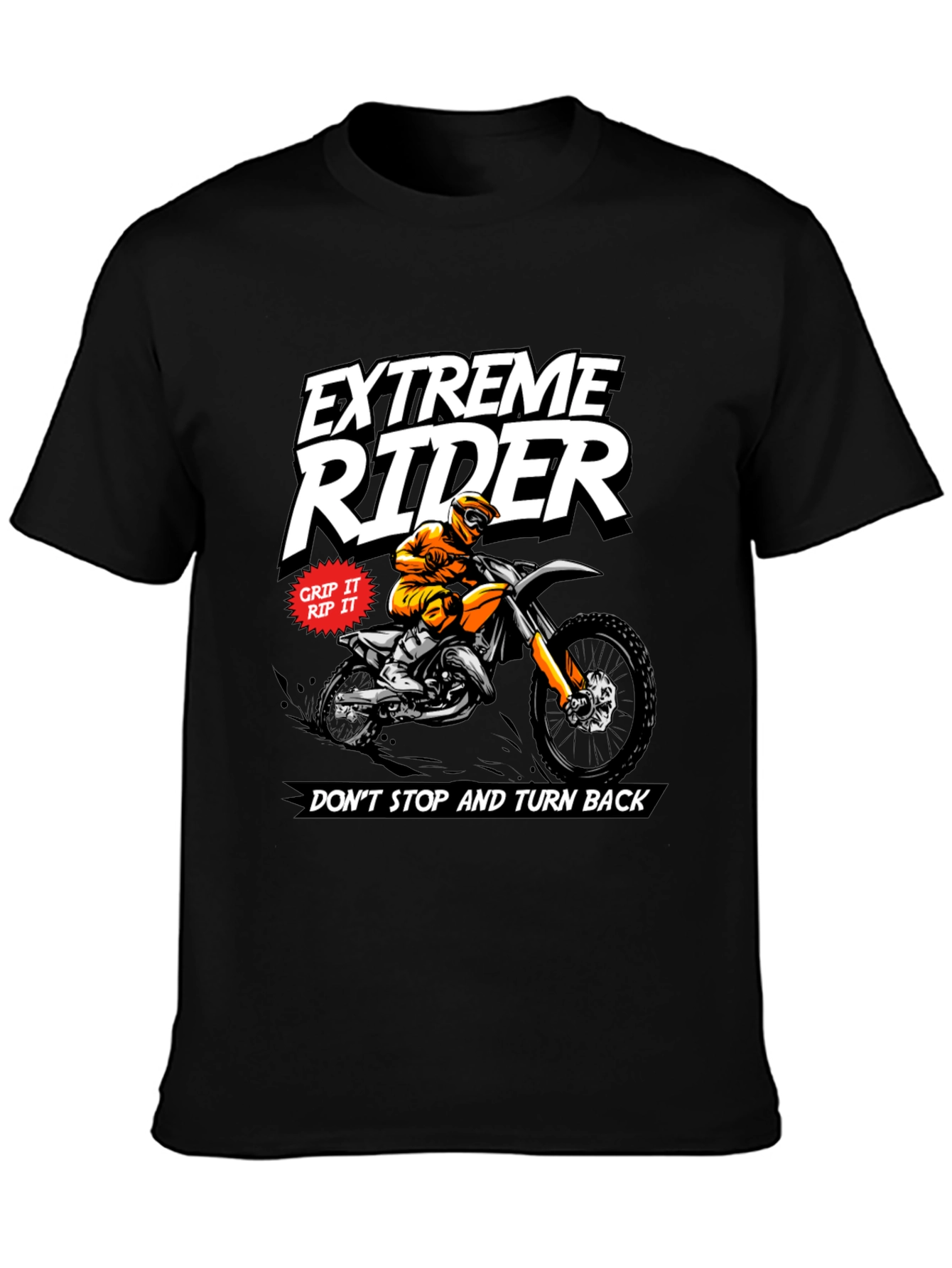 Extreme Rider Graphic Tee - Motorcross Design