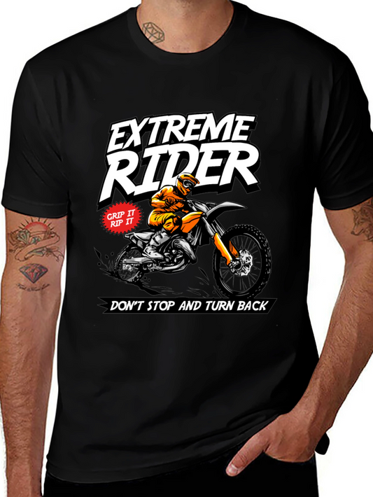 Extreme Rider Graphic Tee - Motorcross Design