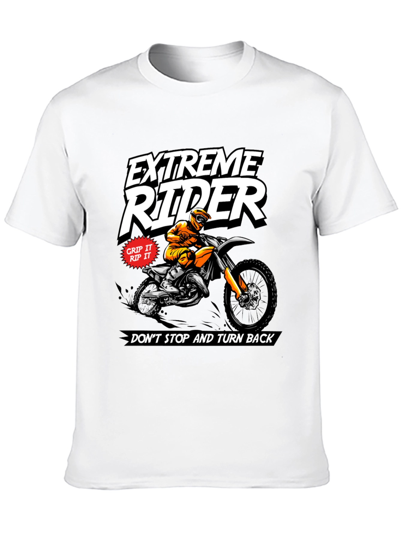 Extreme Rider Graphic Tee - Motorcross Design