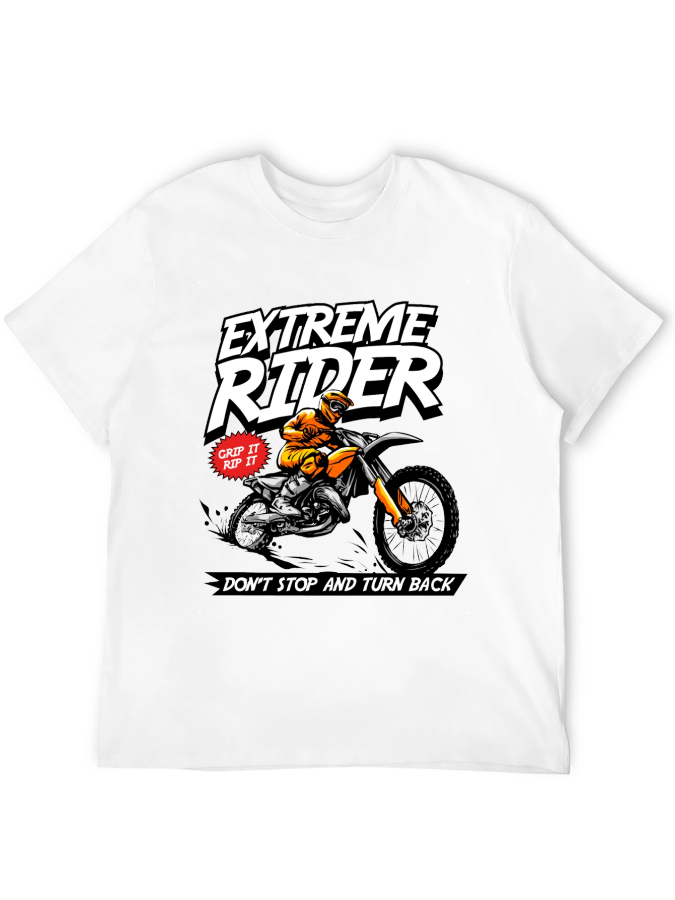Extreme Rider Graphic Tee - Motorcross Design