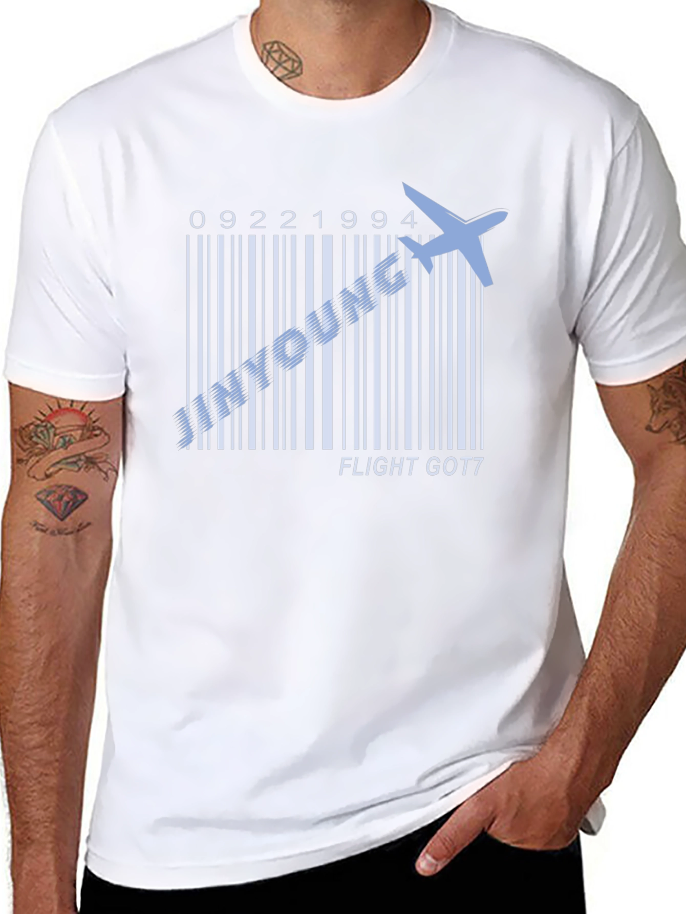 Flight GOT7 Barcode T-Shirt