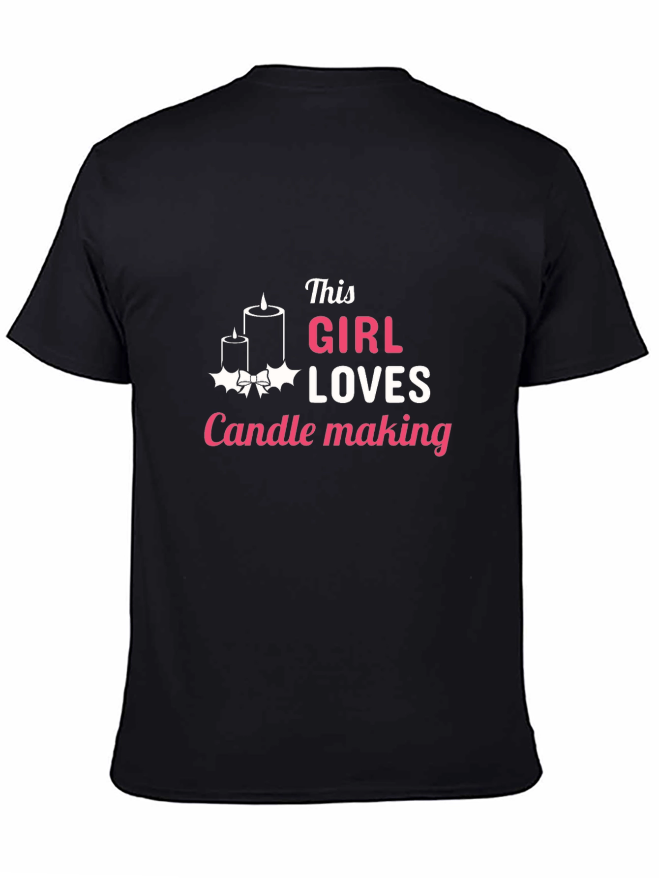 Candle Making Lover T-Shirt - This Girl Loves Candles