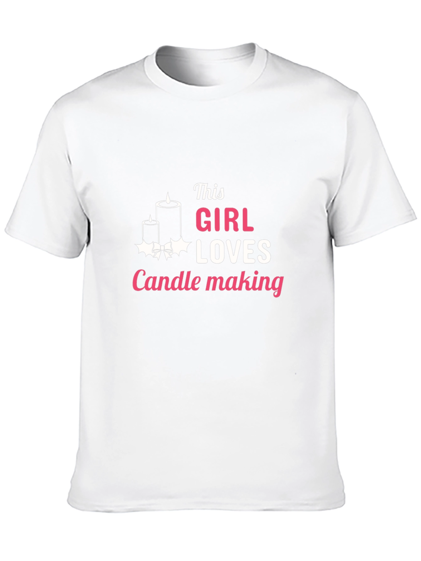 Candle Making Lover T-Shirt - This Girl Loves Candles
