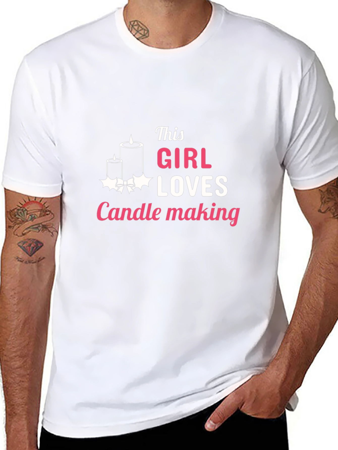 Candle Making Lover T-Shirt - This Girl Loves Candles
