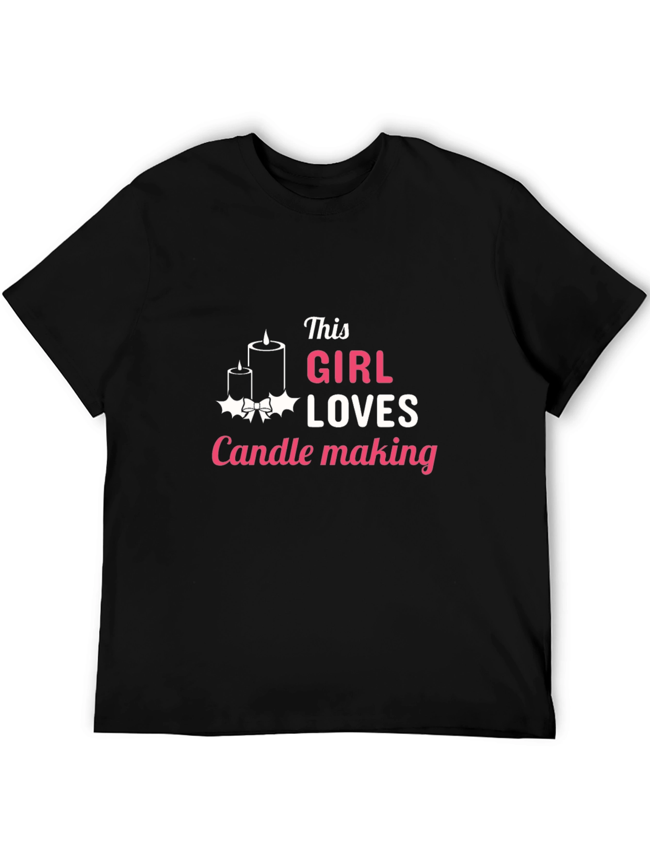 Candle Making Lover T-Shirt - This Girl Loves Candles