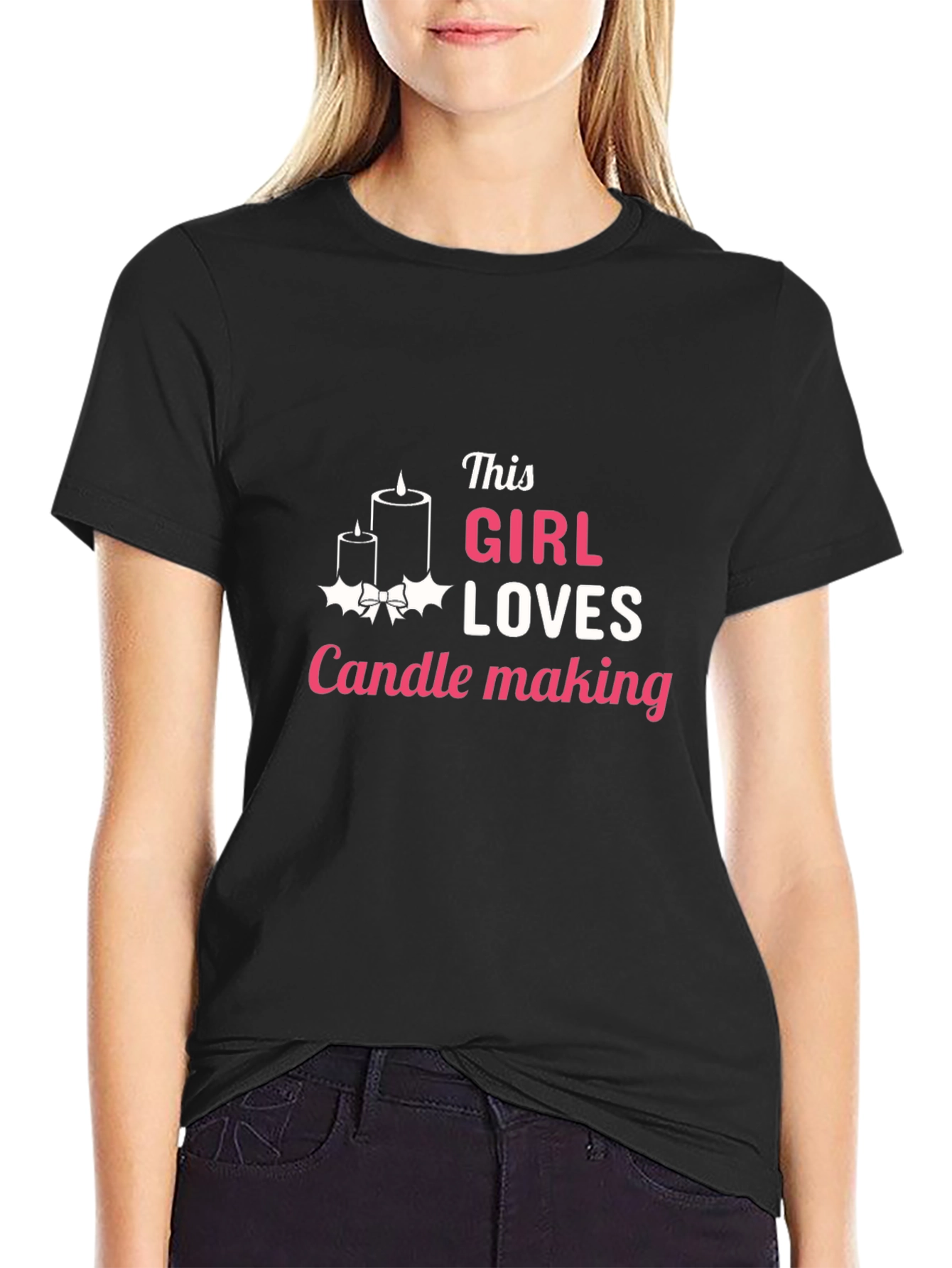 Candle Making Lover T-Shirt - This Girl Loves Candles