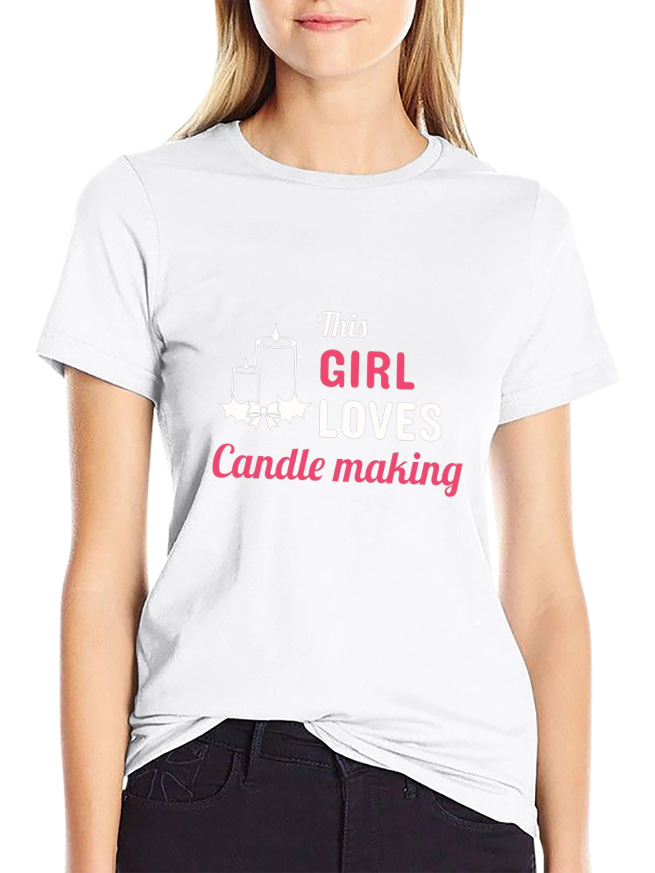 Candle Making Lover T-Shirt - This Girl Loves Candles