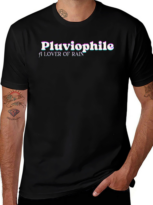 Pluviophile T-Shirt - Lover of Rain Graphic Tee