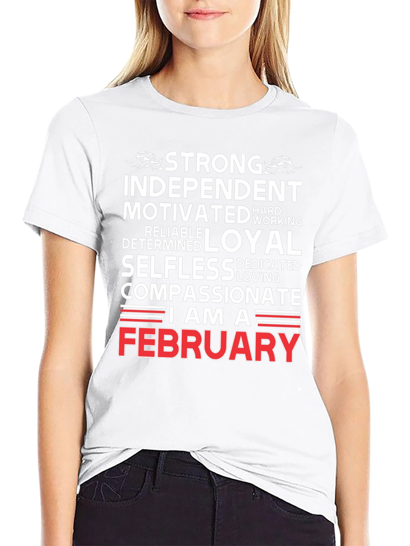 Strong February Birthday T-Shirt