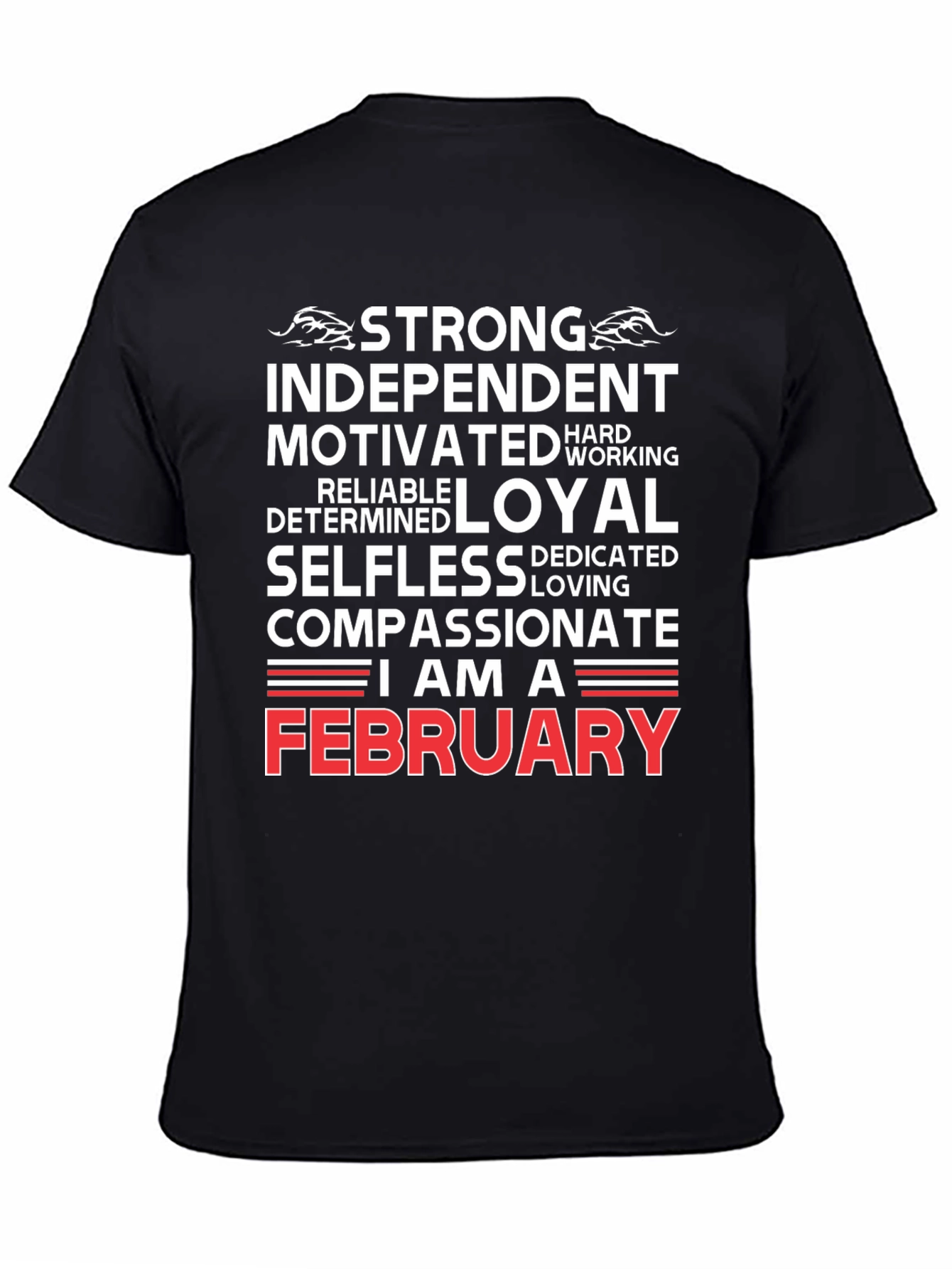 Strong February Birthday T-Shirt