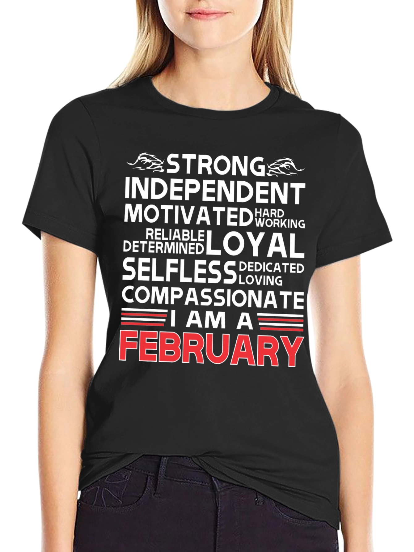 Strong February Birthday T-Shirt