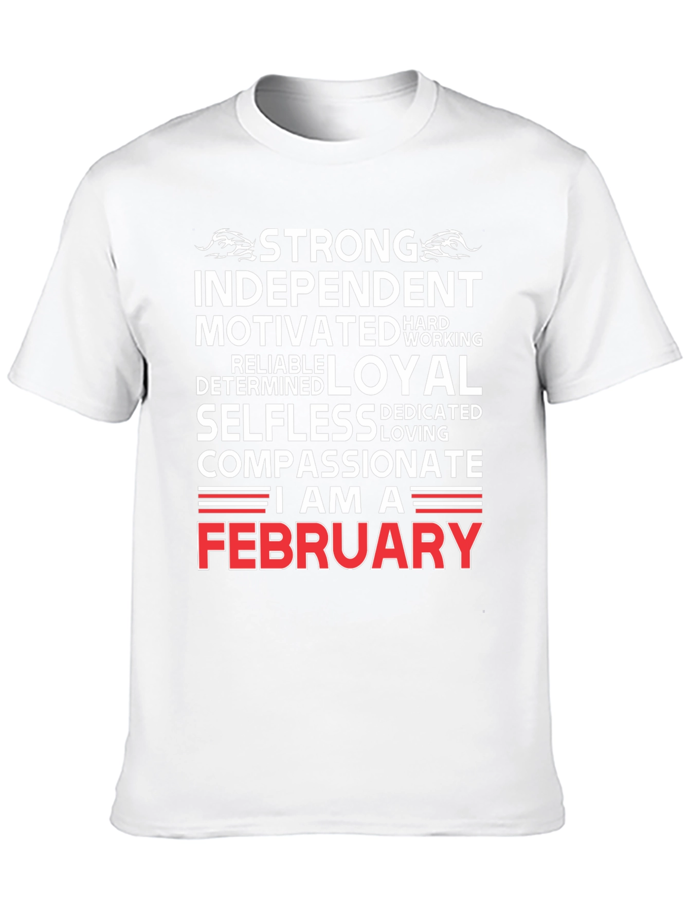 Strong February Birthday T-Shirt