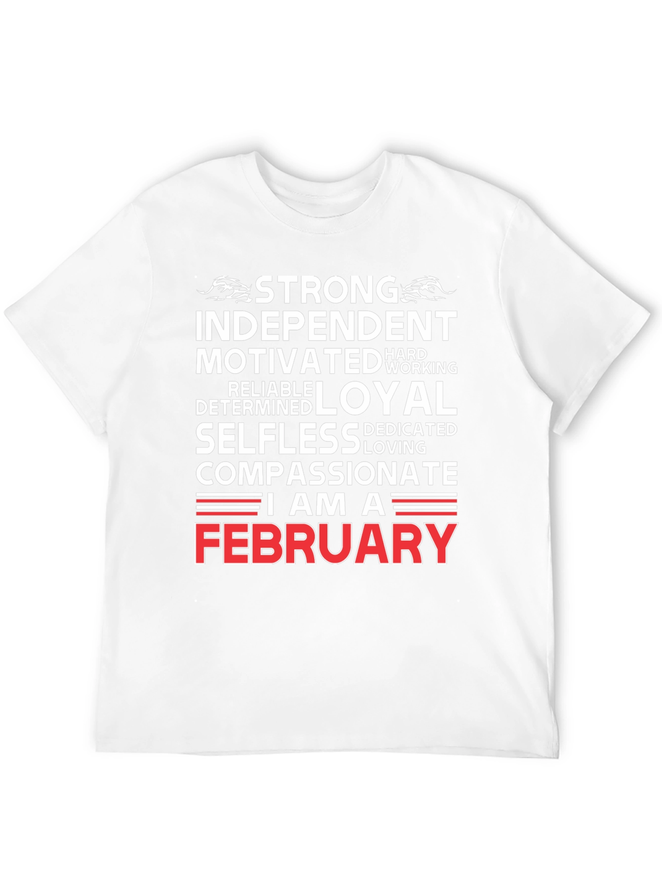 Strong February Birthday T-Shirt