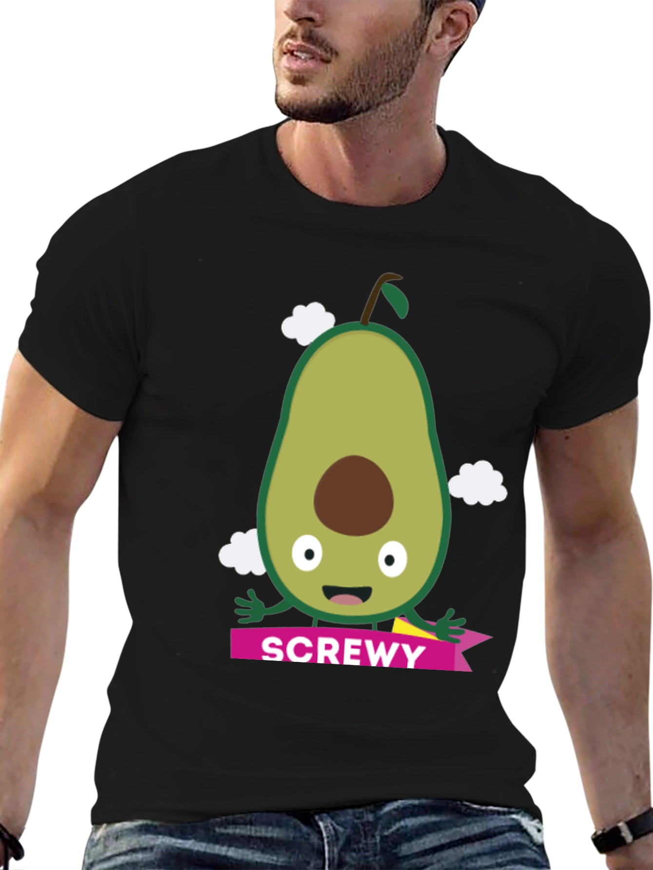 Funny Avocado T-Shirt - Screw You Pun Tee
