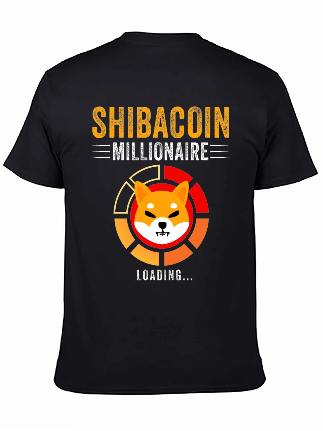 Shibacoin Millionaire Loading T-Shirt Crypto Meme