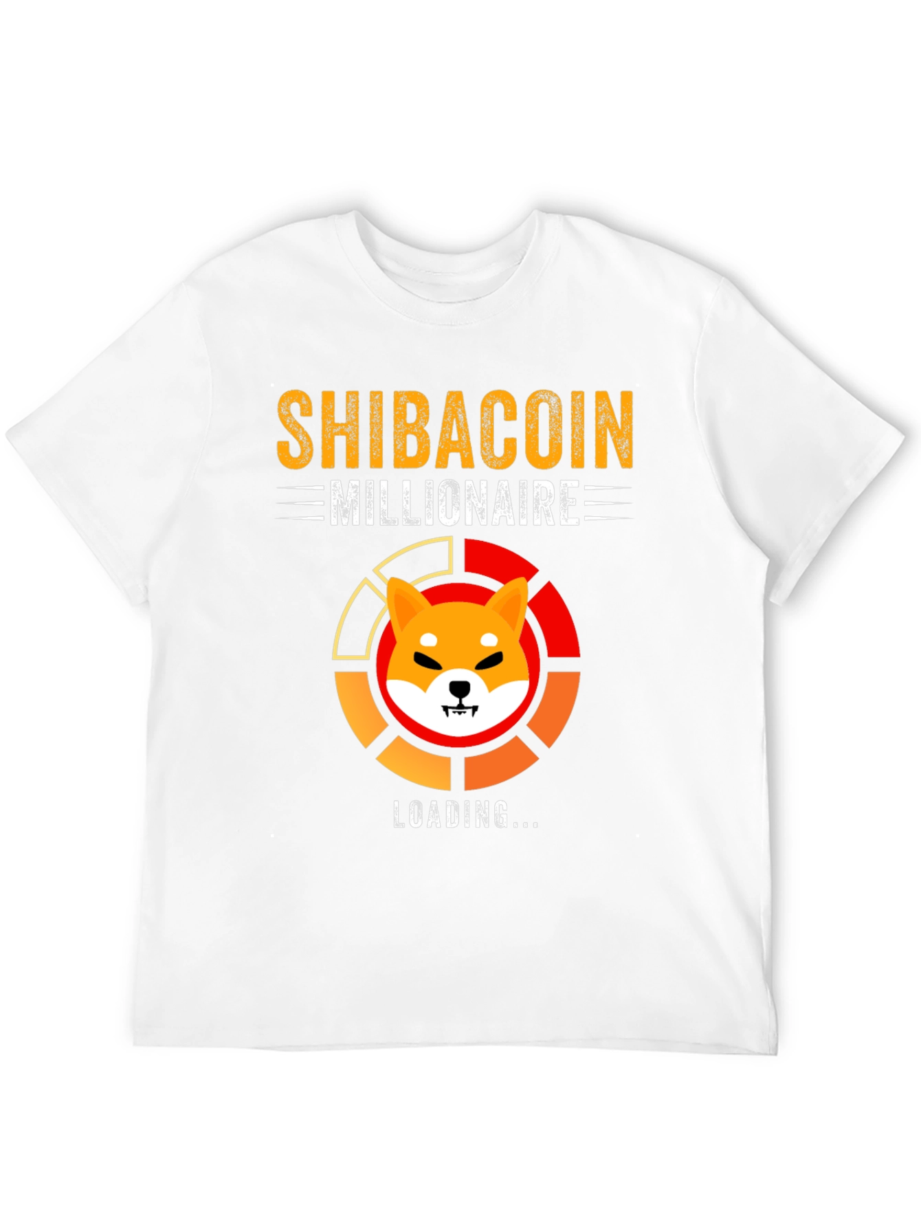Shibacoin Millionaire Loading T-Shirt Crypto Meme