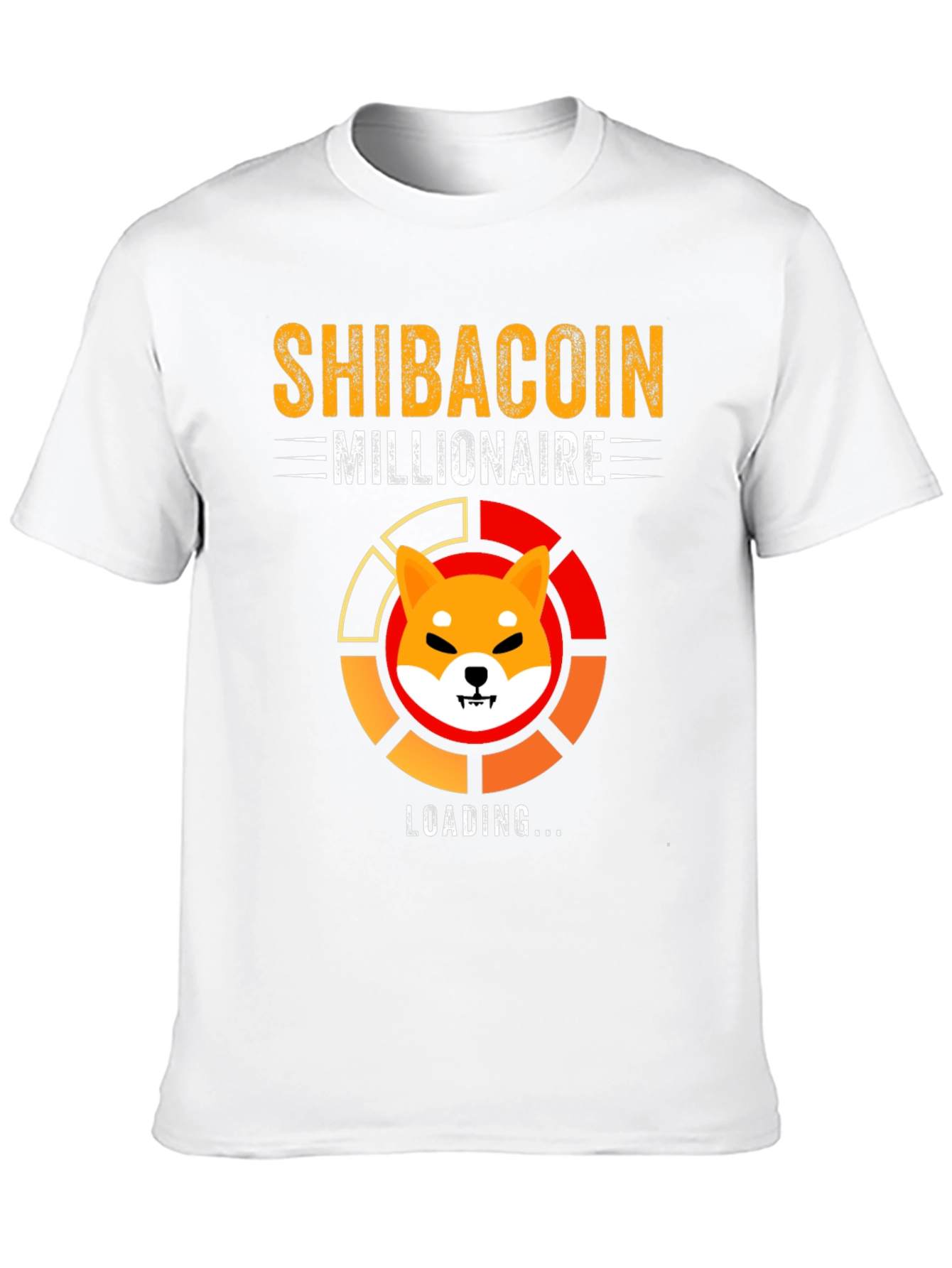 Shibacoin Millionaire Loading T-Shirt Crypto Meme
