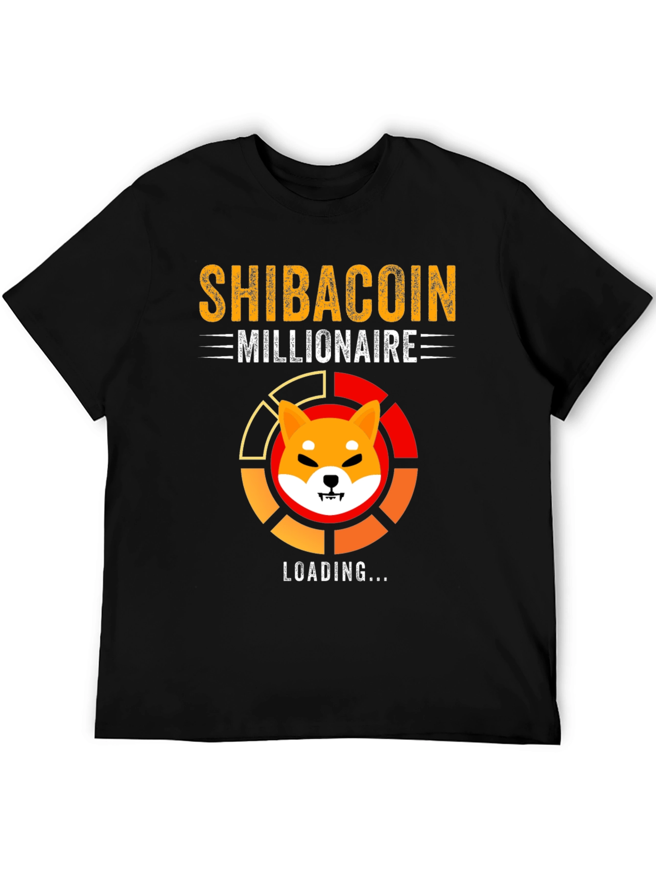 Shibacoin Millionaire Loading T-Shirt Crypto Meme