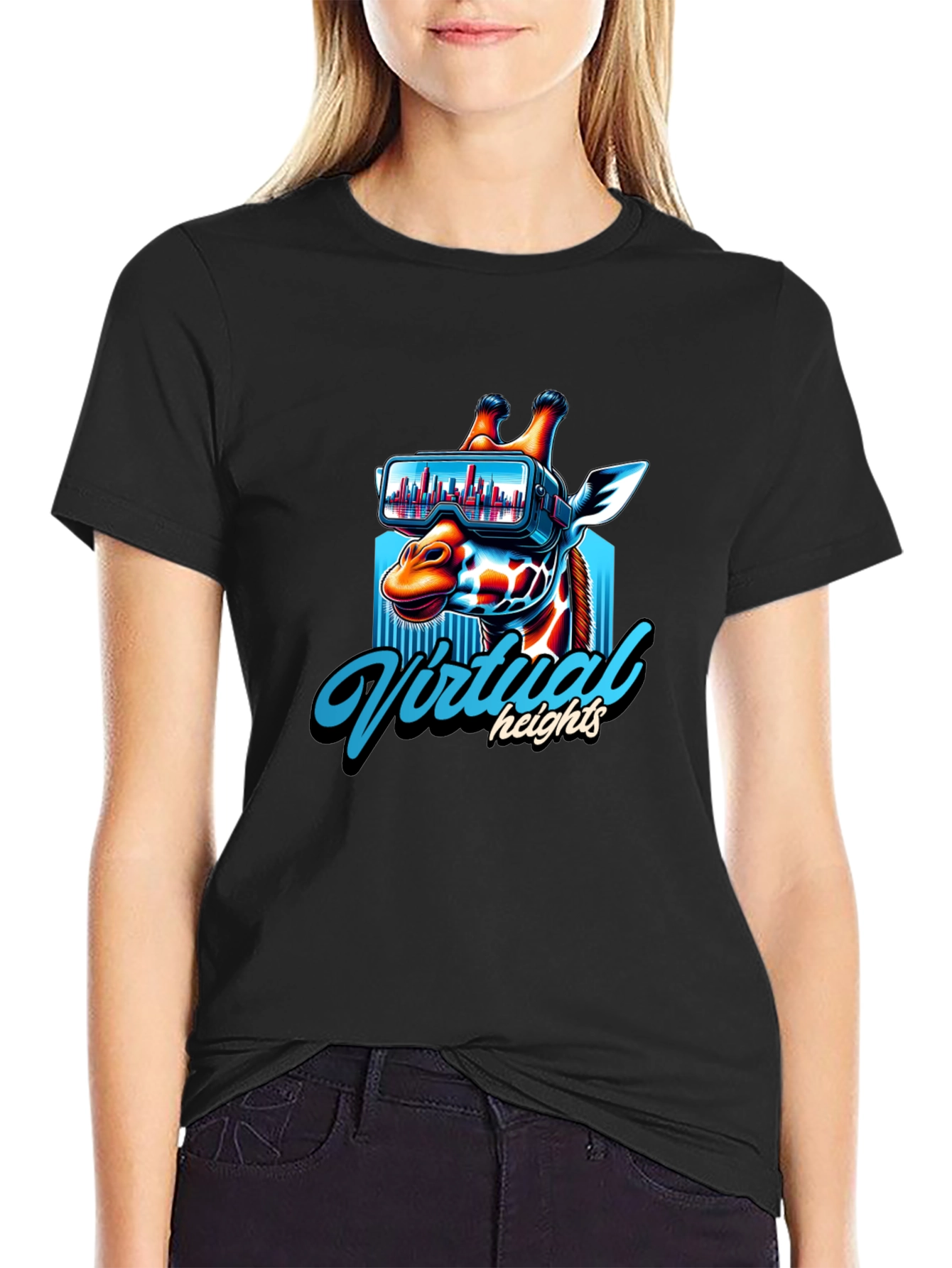 Virtual Heights Giraffe VR T-Shirt