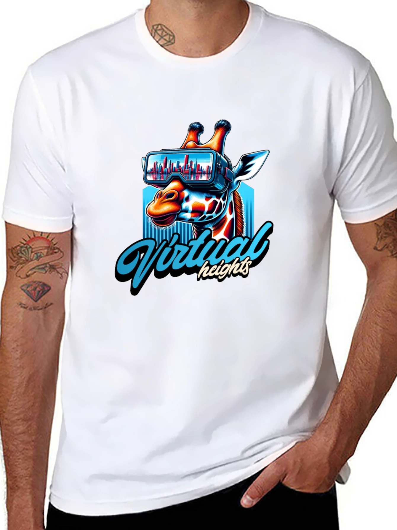 Virtual Heights Giraffe VR T-Shirt