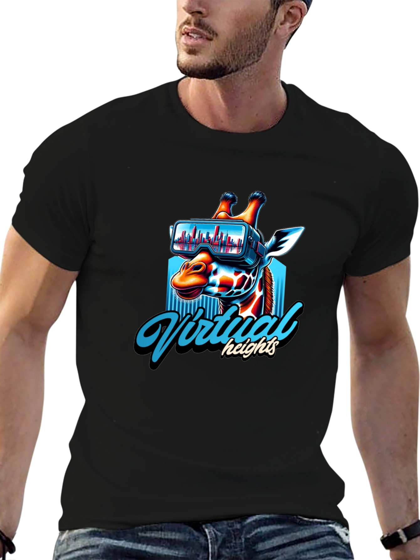 Virtual Heights Giraffe VR T-Shirt