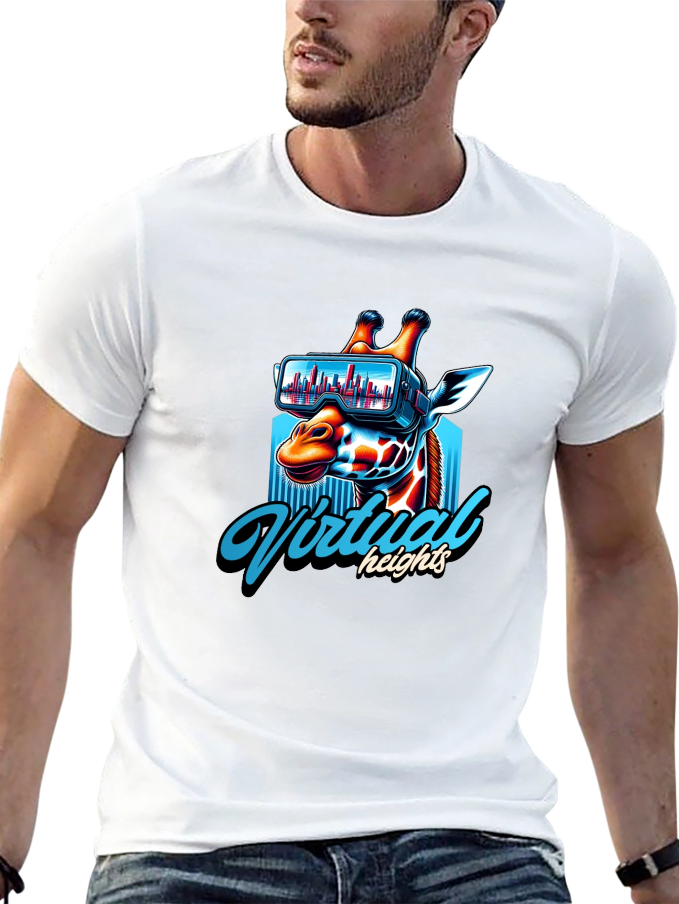 Virtual Heights Giraffe VR T-Shirt