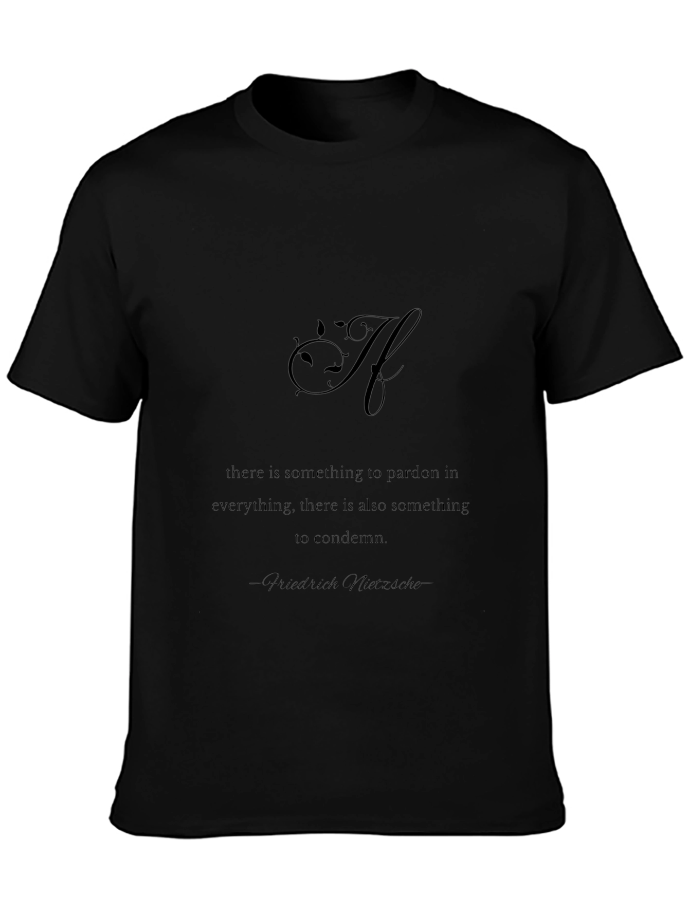 Philosophical Quote Graphic T-Shirt