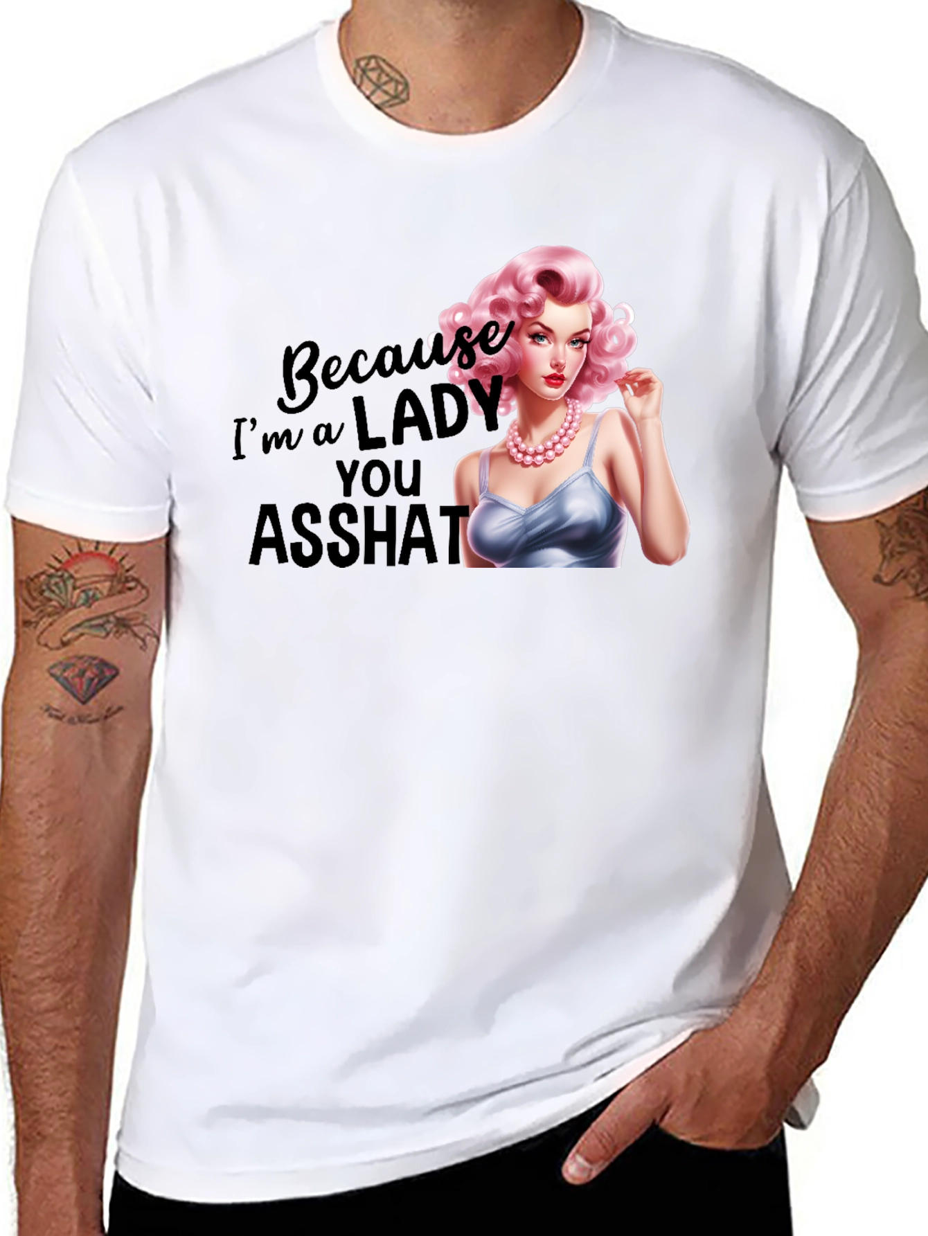 Lady Sass T-Shirt - Bold Graphic Tee