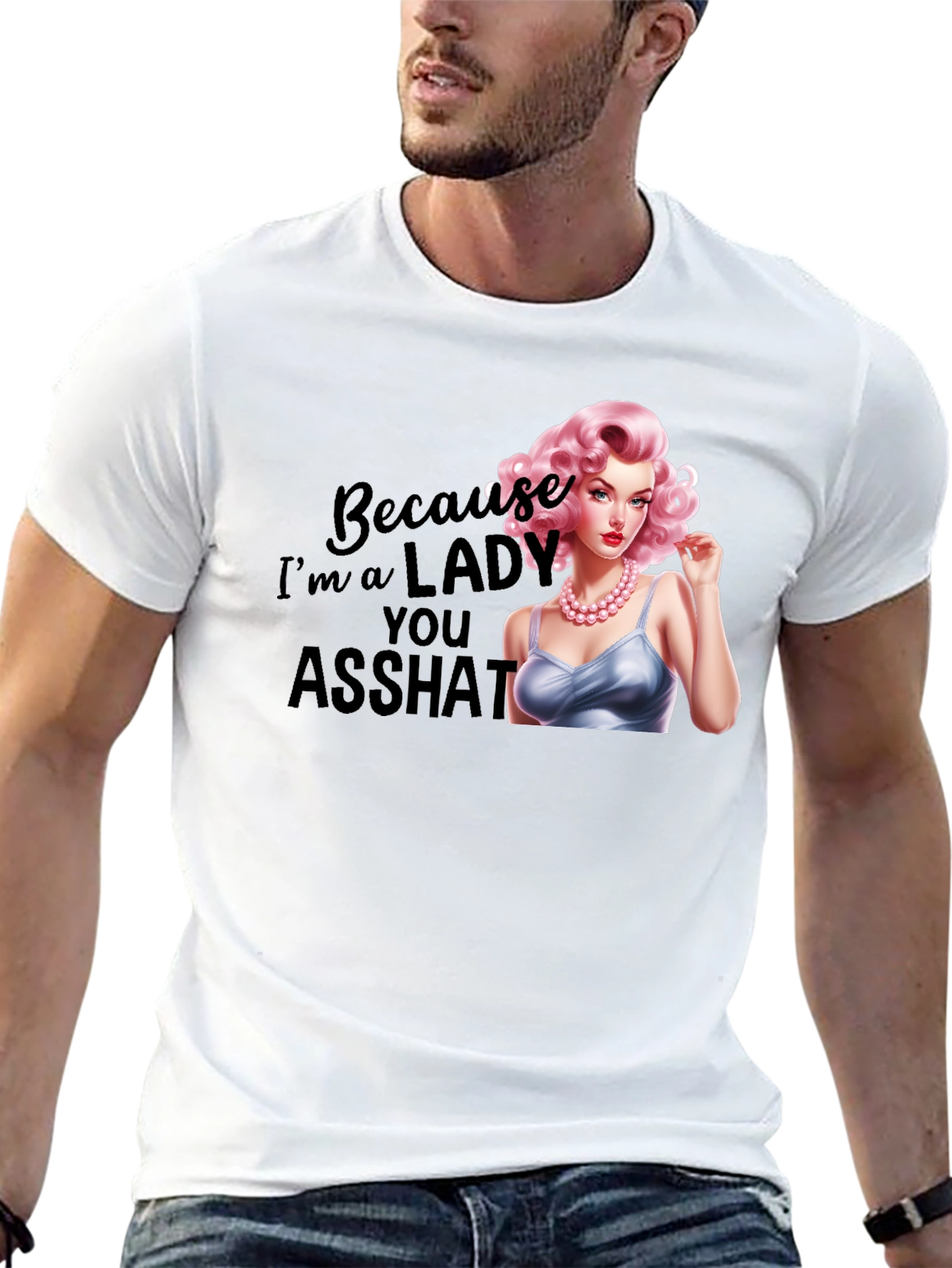 Lady Sass T-Shirt - Bold Graphic Tee
