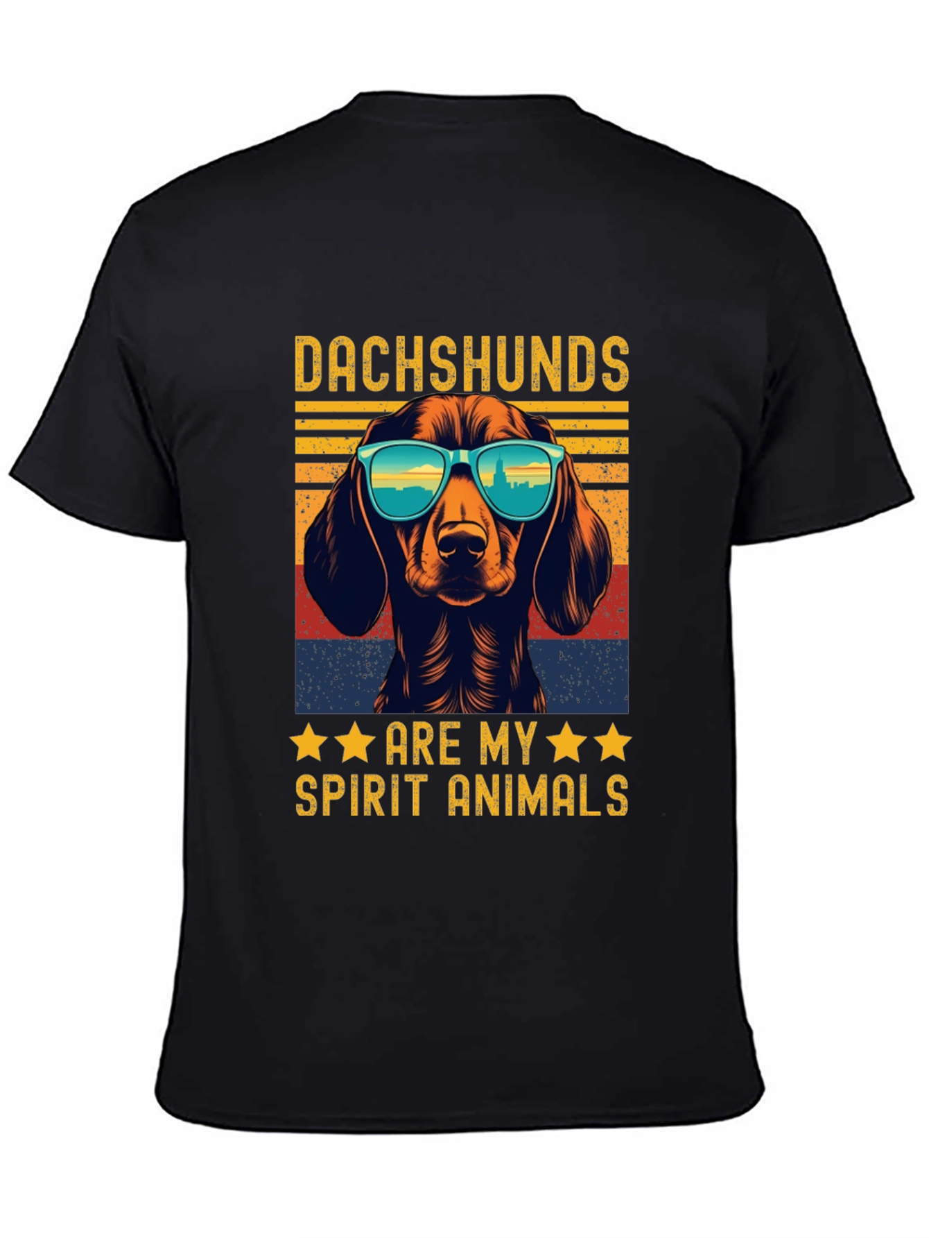 Dachshunds Are My Spirit Animals Graphic Tee